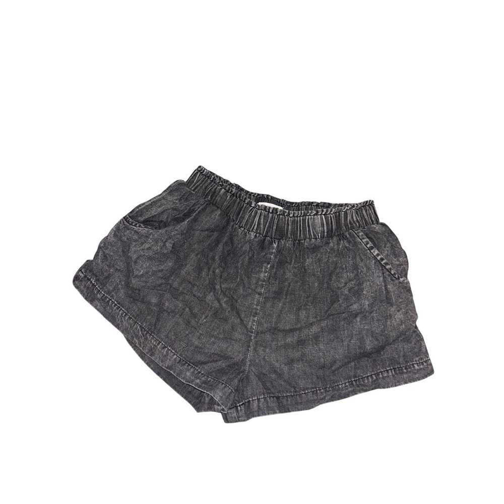 8 Cotton on kids black denim shorts